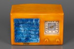 Yellow with Lapis Lazuli FADA 5F60 Catalin Radio